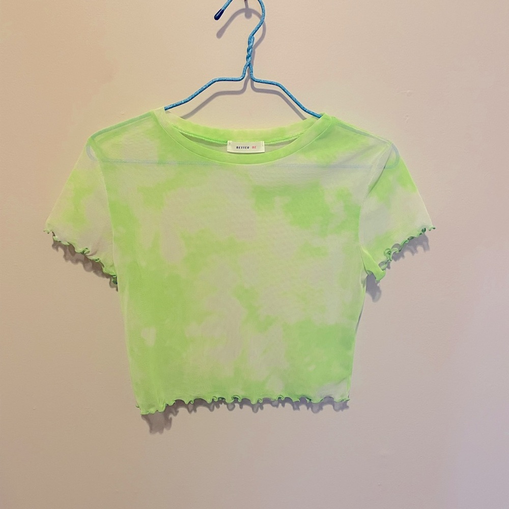 Y2K sheer blouse